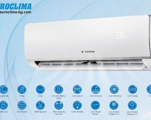 Ново бюджетно предложение от Евроклима ЕООД - климатичен апарат Tadiran